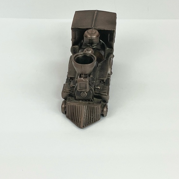 Vintage 1974 Banthrico Chicago Metal Train Coin Money Bank - Picture 3 of 11